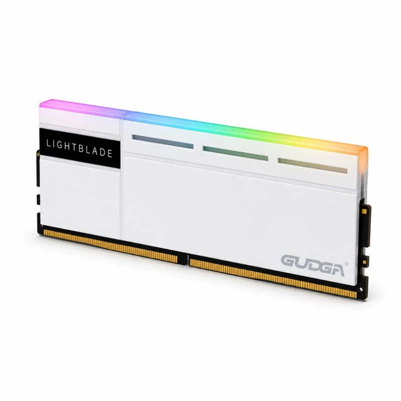 DDR5 RGB UDIMM RAM ECC Olmayan Soğutucu Masaüstü Bellek Modülü