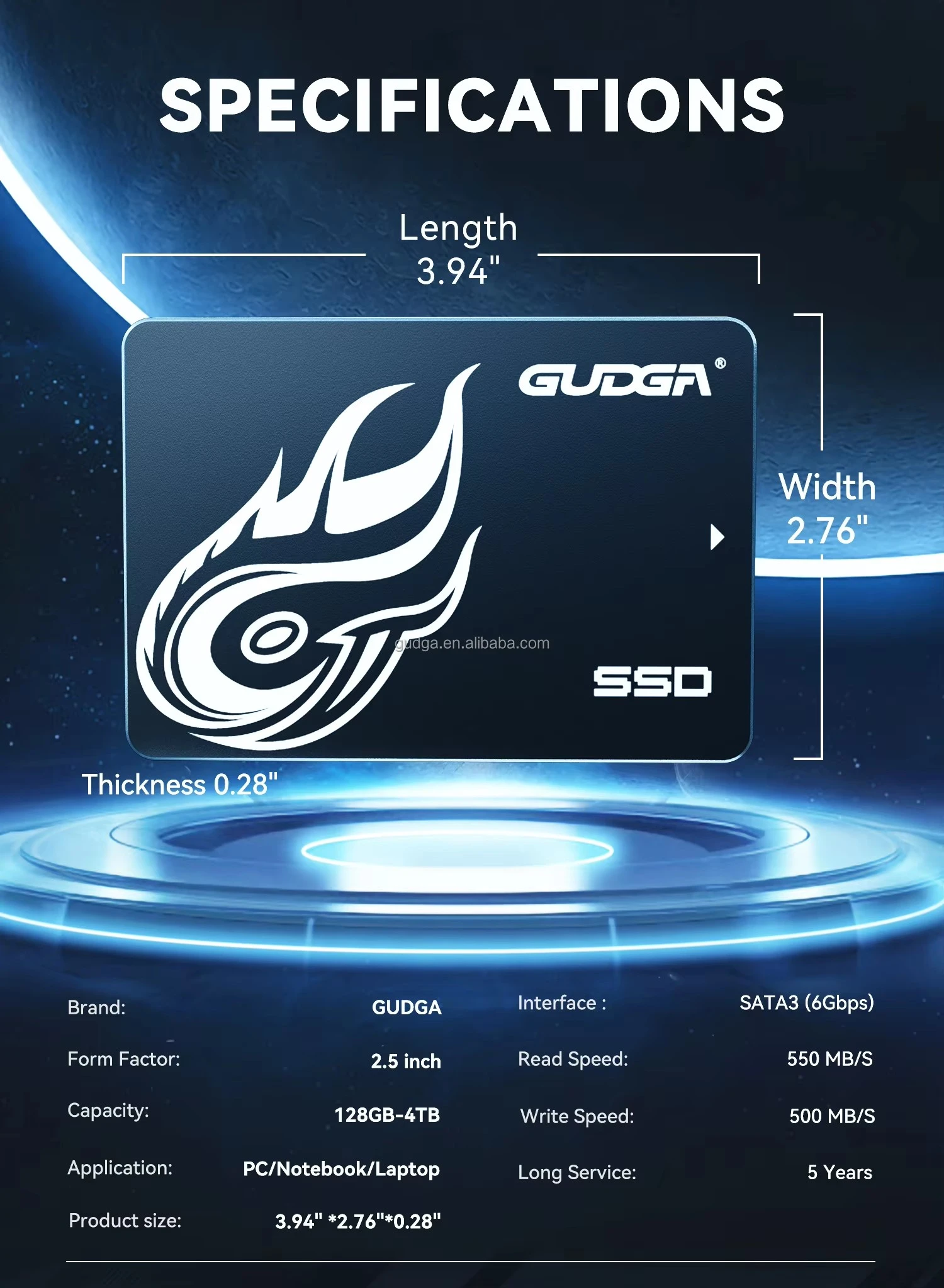 Laptop desktop SATA3 SSD