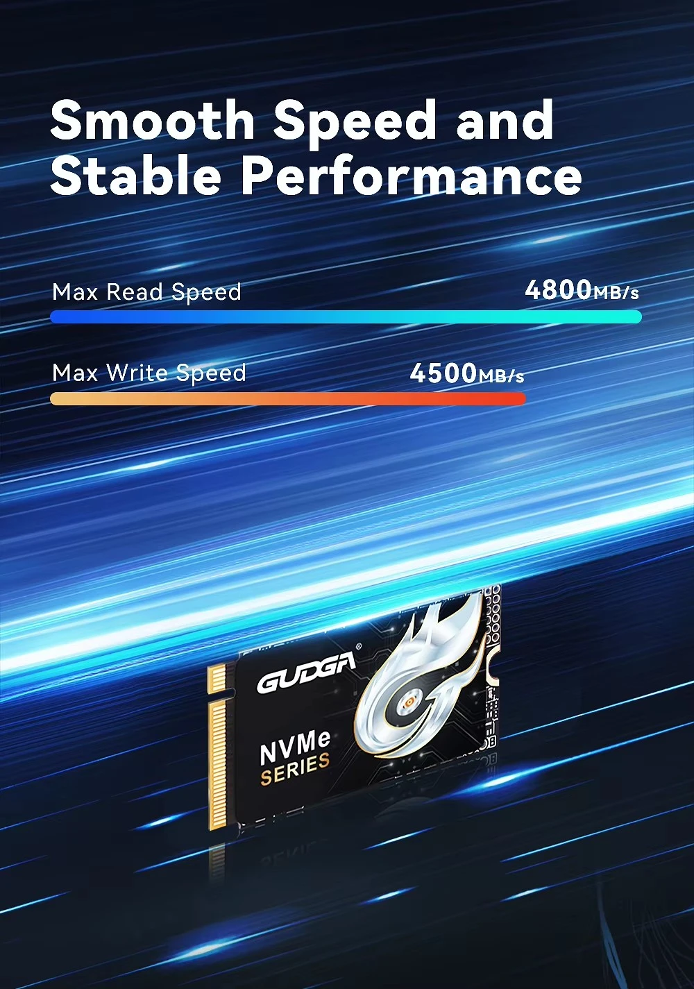 M.2 2242 PCIE 4.0 SSD Up to 5000MB/s for Laptop